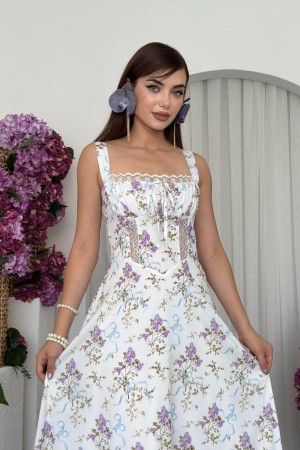 M00711-BEYAZ Beyaz DRESS