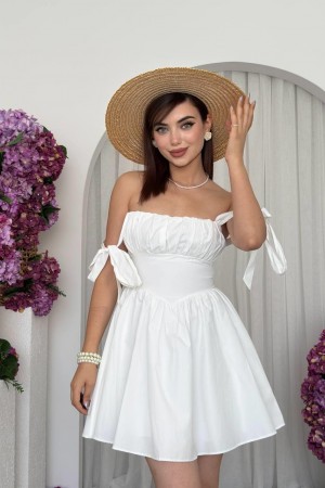 M00714-EKRU Ecru DRESS