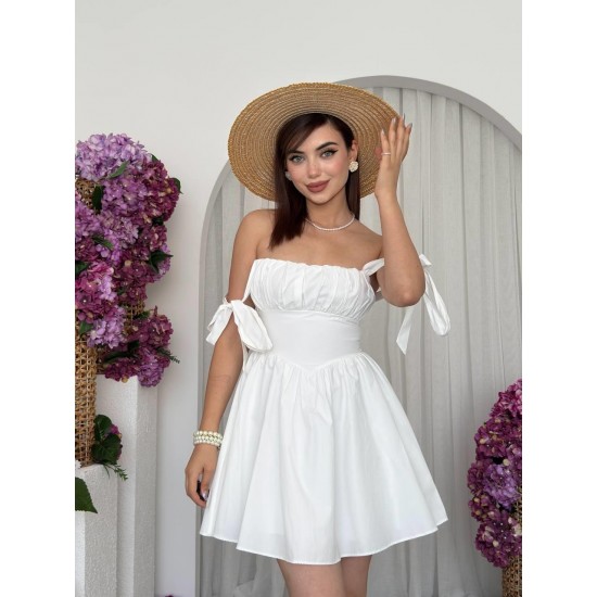 M00714-EKRU Ecru DRESS