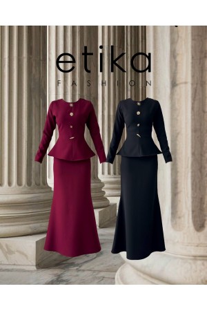 M00726-BORDO Bordo ELBİSE