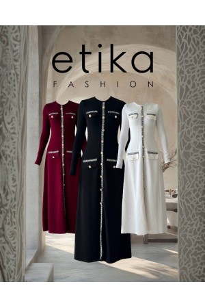 M00729-BORDO Bordo DRESS