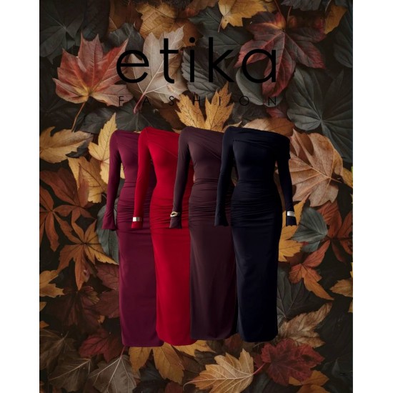 M00731-KIRMIZI Kırmızı DRESS