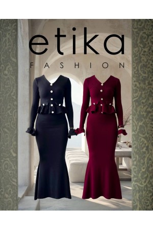 M00739-SIYAH Siyah DRESS