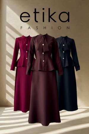 M00740-SIYAH Siyah ELBİSE