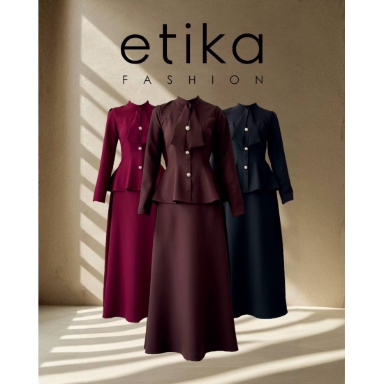 M00740-SIYAH Siyah ELBİSE