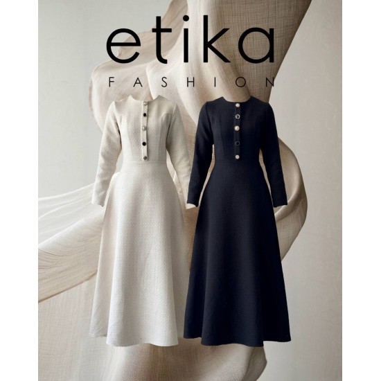 M00749-SIYAH Siyah ELBİSE