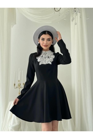 M00750-SIYAH Siyah DRESS