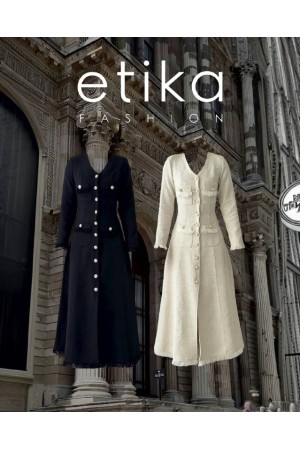 M00771-SIYAH Siyah ELBİSE