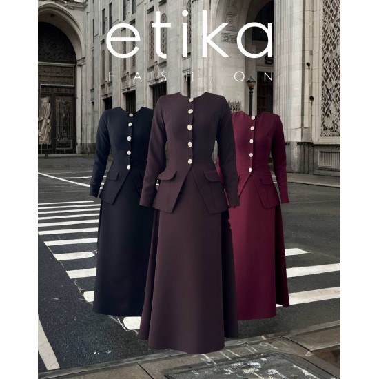 M00772-SIYAH Siyah DRESS