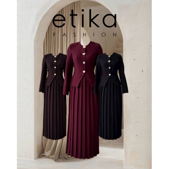 M00775-SIYAH Siyah ELBİSE