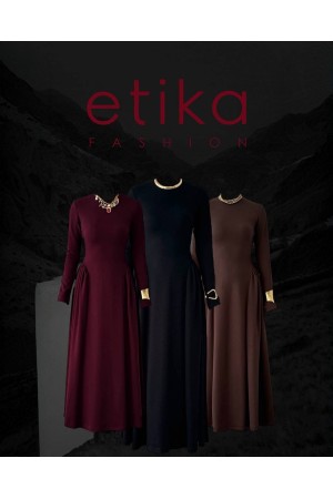 M00791-BORDO Bordo DRESS