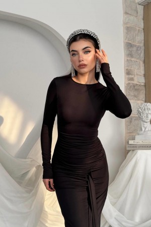 M00807-SIYAH Siyah DRESS