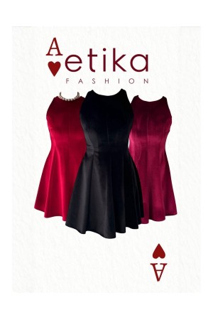 M00814-FUŞYA FUŞYA ELBİSE