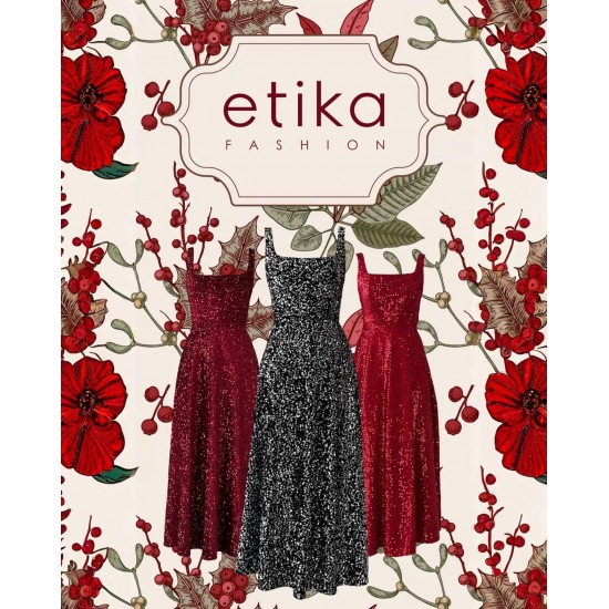 M00817-KIRMIZI Kırmızı ELBİSE