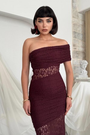 M00826-MÜRDÜM MÜRDÜM ELBİSE