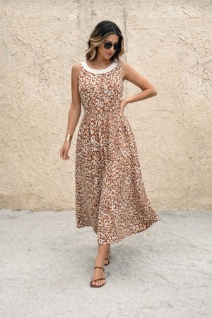 PATTERNED DRESS 188598