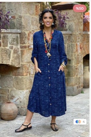 PATTERNED DRESS 188729