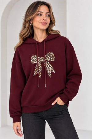 3 IPLIK BASKILI SARDONLU SWEAT 191655