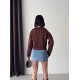 3 THREAD BRUSHED PRINTED SWEATSHIRT 191433