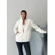 3 IPLIK SARDONLU OVERSIZE KALIP FERMUARLI SWEAT 191299
