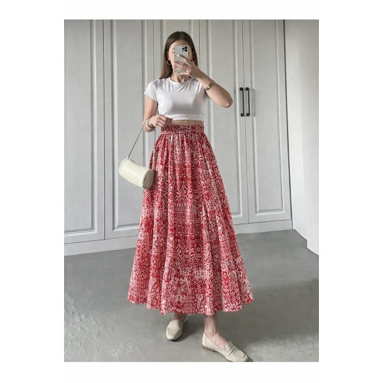 PATTERNED DAILY SKIRT 188643