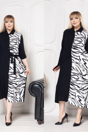 WOVEN FABRIC DRESS 188716