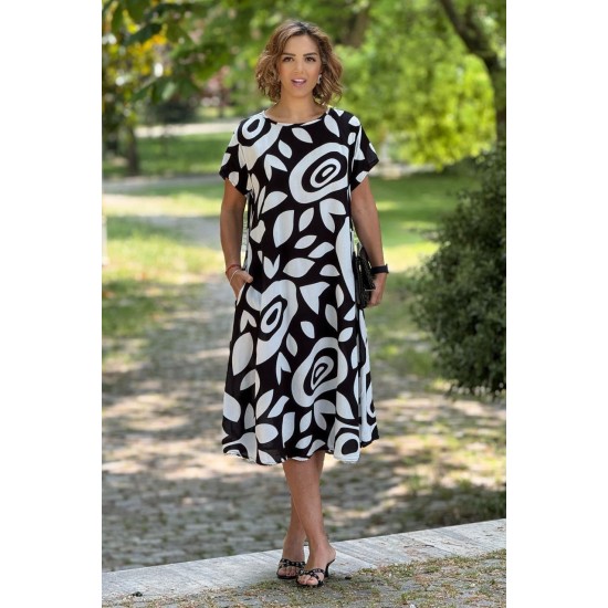 PATTERNED DRESS 188739
