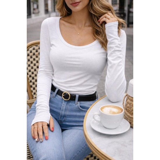 THUMB HOLE BLOUSE 188553