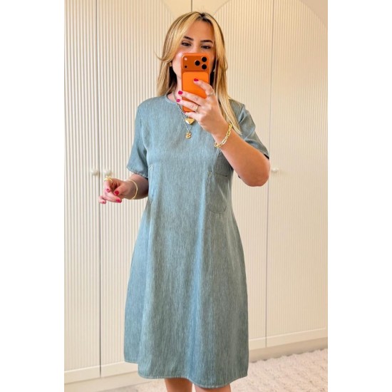 TENSEL KUMAS ELBISE 188493