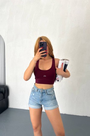 ALO PRINT CROP TOP 189868
