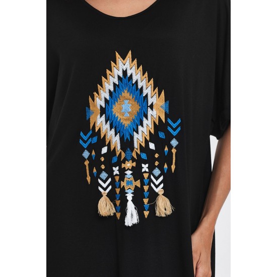 VISCOSE FABRIC DRESS 188484