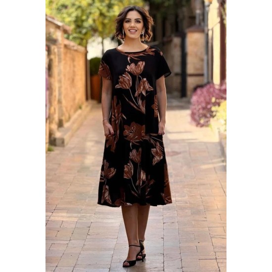 PATTERNED DRESS 188742