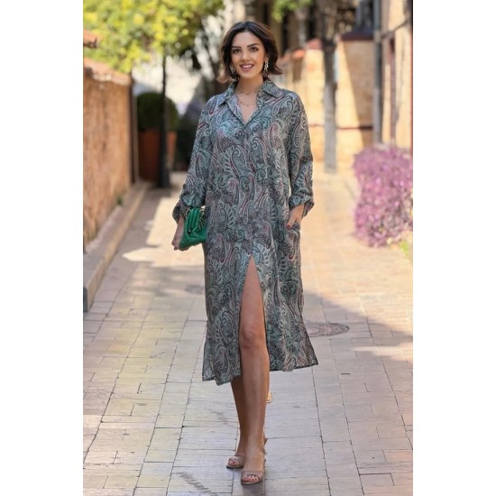 PATTERNED DRESS 188731