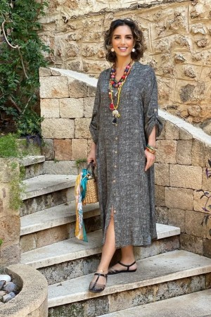 PATTERNED DRESS 188733