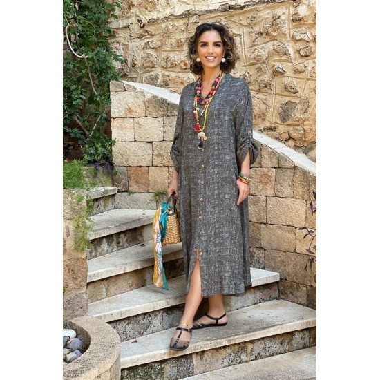 PATTERNED DRESS 188733