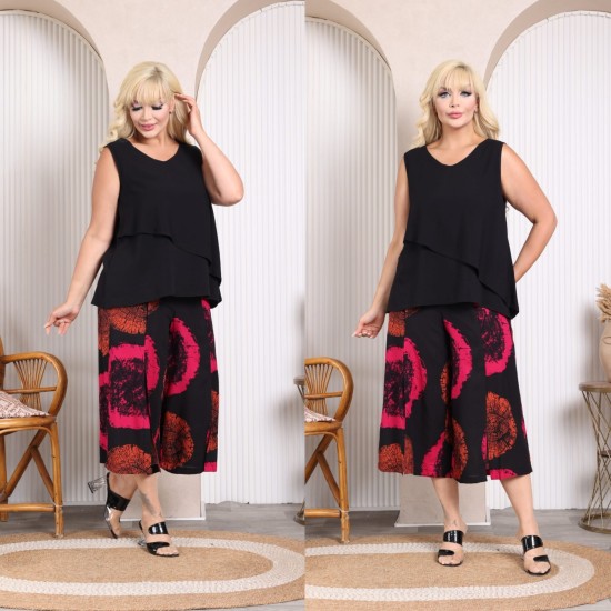 WOVEN VISCOSE PANTS 189855