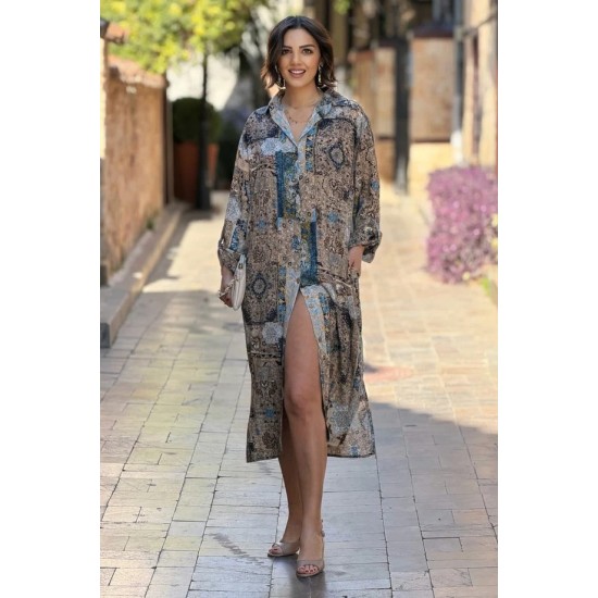 PATTERNED DRESS 188732