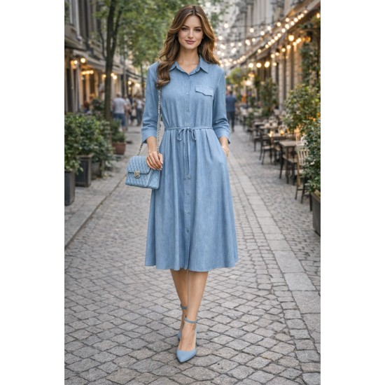 TENSEL KUMAS ELBISE 188466