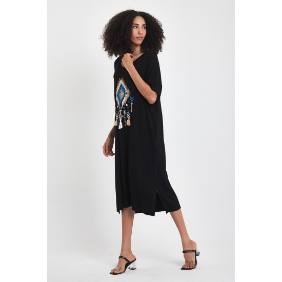 VISCOSE FABRIC DRESS 188484