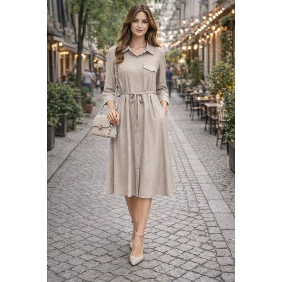 TENSEL KUMAS ELBISE 188465