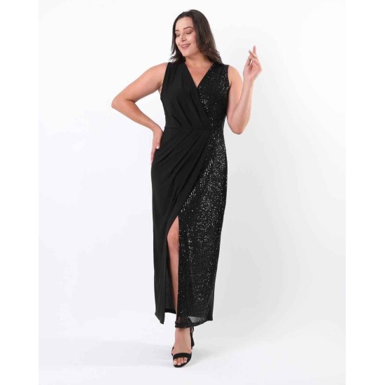 SİYAH ABİYE SANDY KUMAŞ 186128