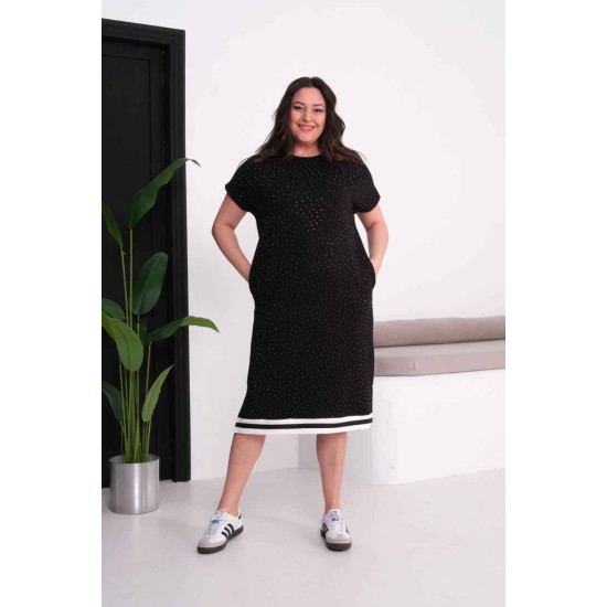 KRİSTAL KUMAŞ ELBİSE 186135