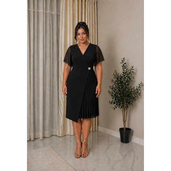 SCUBA KREP SIFON ELBISE 189359