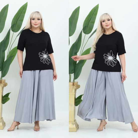 PLUS SIZE PANTS SET 190464