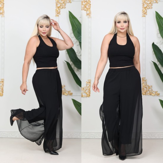 CHIFFON PANTS 190471