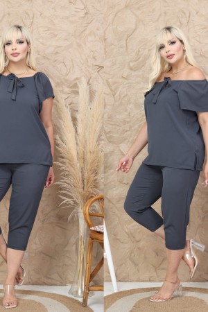 CREPE FABRIC CAPRI SET 190476