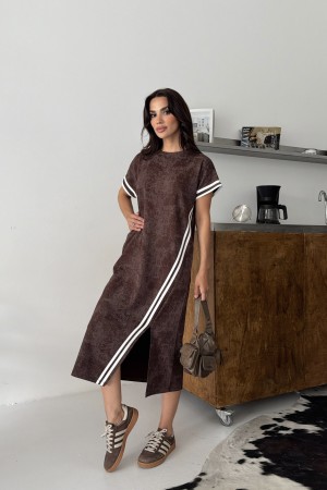 BATIK KUMAS SERITLI ELBISE 190383