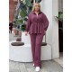 GATHERED WAIST DRAWSTRING STRETCH OYSHO FABRIC SET 192107