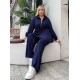 GATHERED WAIST DRAWSTRING STRETCH OYSHO FABRIC SET 192110