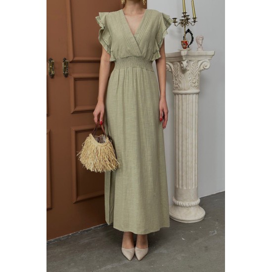 BELI GIPELI KETEN ELBISE 190805